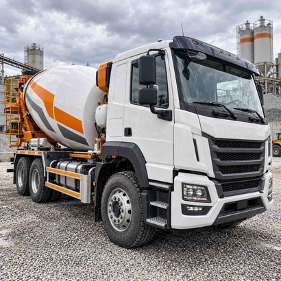Автобетоносмеситель HOWO HW76 6x4 10 куб.м